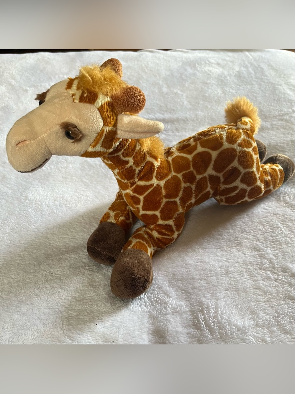 Animal Alley Plush Giraffe Stuffed Animal Toy 15" Laying Down Geoffrey